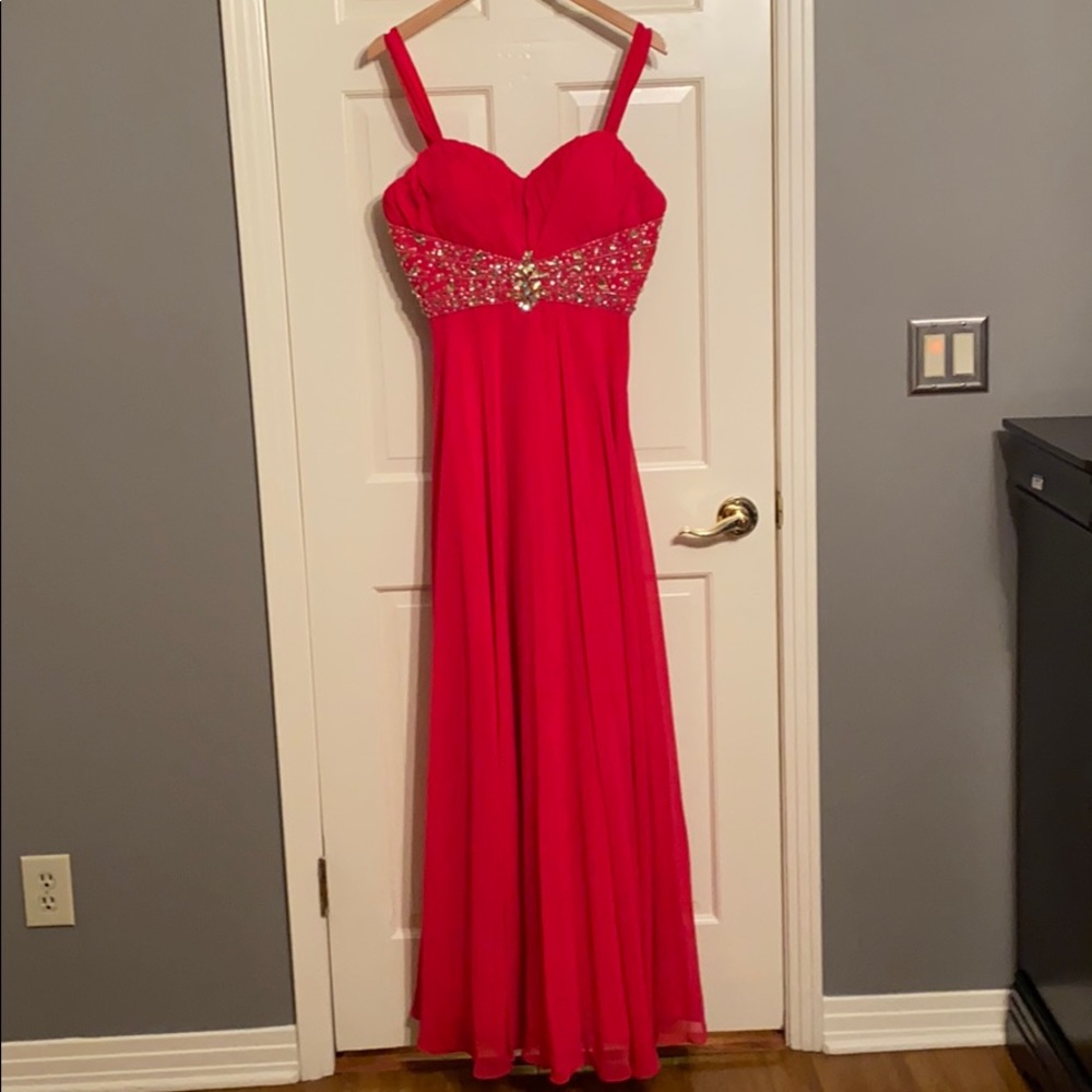 Fuschia Evening Gown